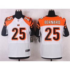 Cincinnati Bengals #25 Giovani Bernard White Men's Football Elite Nike NFL Jersey