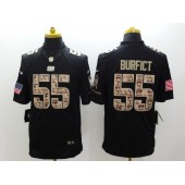 Cincinnati Bengals #55 Vontaze Burfict Black Men Stitched Nike NFL Limited Salute to Service Jersey