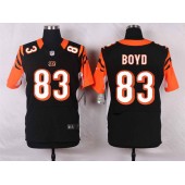 Cincinnati Bengals #83 Tyler Boyd Black Men's Football Elite Nike NFL Jersey