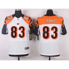 Cincinnati Bengals #83 Tyler Boyd White Men's Football Elite Nike NFL Jersey