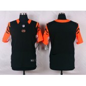 Cincinnati Bengals Blank Black Game Football Nike NFL Jersey