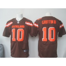 Cleveland Browns #10 Robert Griffin III Brown Alternate Men Stitched Nike NFL New Elite Jersey