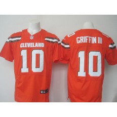 Cleveland Browns #10 Robert Griffin III Orange Alternate Men Stitched Nike NFL New Elite Jersey