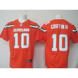 Cleveland Browns #10 Robert Griffin III Orange Alternate Men Stitched Nike NFL New Elite Jersey
