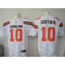 Cleveland Browns #10 Robert Griffin III White Alternate Men Stitched Nike NFL New Elite Jersey