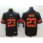 Cleveland Browns #23 Joe Haden Black Men Stitched Nike NFL Elite Jersey