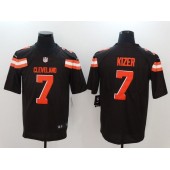 Cleveland Browns #7 DeShone Kizer Black Vapor Untouchable Limited Men Nike NFL Jersey