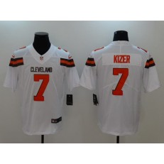 Cleveland Browns #7 DeShone Kizer White Vapor Untouchable Limited Men Nike NFL Jersey