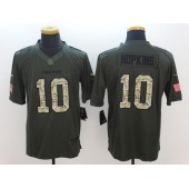 Houston Texans #10 DeAndre Hopkins Green Salute to Service Limited Men Nike NFL Jersey