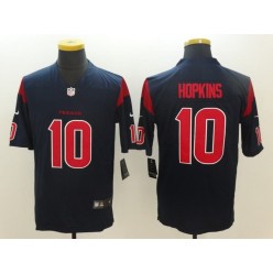 Houston Texans #10 DeAndre Hopkins Navy Blue Color Rush Men Limited Nike NFL Jersey