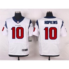 Houston Texans #10 DeAndre Hopkins White Men Football Elite Nike NFL Jersey