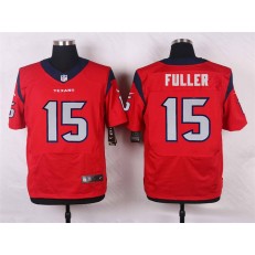 Houston Texans #15 Will Fuller Red Men Football Elite Nike NFL Jersey