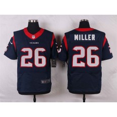 Houston Texans #26 Lamar Miller Navy Blue Men Football Elite Nike NFL Jersey