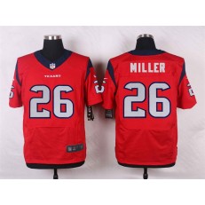 Houston Texans #26 Lamar Miller Red Men Football Elite Nike NFL Jersey