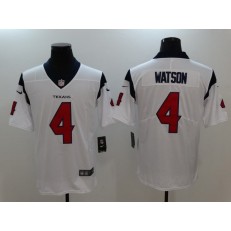 Houston Texans #4 Deshaun Watson White Vapor Untouchable Limited Men Nike NFL Jersey