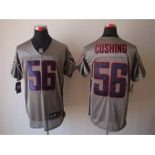Houston Texans #56 Brian Cushing Grey Shadow Elite Stitched Football Men Nike NFL Jersey