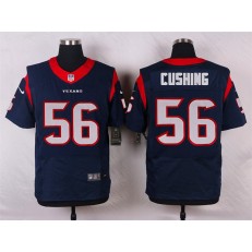 Houston Texans #56 Brian Cushing Navy Blue Men Football Elite Nike NFL Jersey