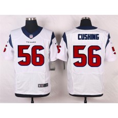 Houston Texans #56 Brian Cushing White Men Football Elite Nike NFL Jersey