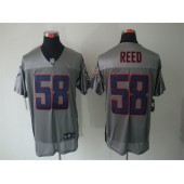 Houston Texans #58 Brooks Reed Grey Shadow Elite Stitched Football Men Nike NFL Jersey