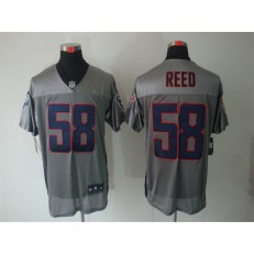 Houston Texans #58 Brooks Reed Grey Shadow Elite Stitched Football Men Nike NFL Jersey