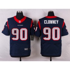 Houston Texans #90 Jadeveon Clowney Navy Blue Men Football Elite Nike NFL Jersey