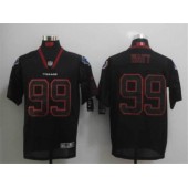 Houston Texans #99 J.J. Watt Black Lights Out Elite Nike NFL Jersey