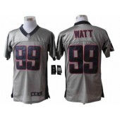 Houston Texans #99 J.J. Watt Grey Shadow Elite Stitched Football Nike NFL Jersey