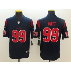 Houston Texans #99 J.J. Watt Navy Blue Color Rush Men Limited Nike NFL Jersey