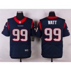 Houston Texans #99 J.J. Watt Navy Blue Men Football Elite Nike NFL Jersey