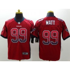Houston Texans #99 J.J. Watt Red Drift Fashion Elite Nike NFL Jersey