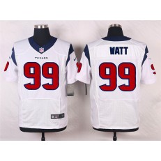 Houston Texans #99 J.J. Watt White Men Football Elite Nike NFL Jersey