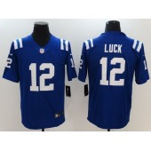 Indianapolis Colts #12 Andrew Luck Royal Blue Vapor Untouchable Player Limited Nike NFL Jersey