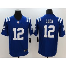 Indianapolis Colts #12 Andrew Luck Royal Blue Vapor Untouchable Player Limited Nike NFL Jersey
