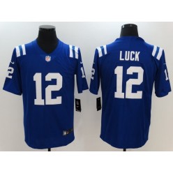 Indianapolis Colts #12 Andrew Luck Royal Blue Vapor Untouchable Player Limited Nike NFL Jersey