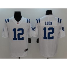 Indianapolis Colts #12 Andrew Luck White Vapor Untouchable Player Limited Nike NFL Jersey