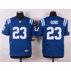 Indianapolis Colts #23 Frank Gore Elite Royal Blue Team Color Men Nike NFL Jersey