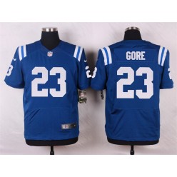 Indianapolis Colts #23 Frank Gore Elite Royal Blue Team Color Men Nike NFL Jersey