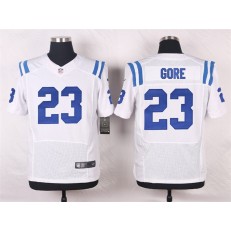 Indianapolis Colts #23 Frank Gore Elite White Men Nike NFL Jersey
