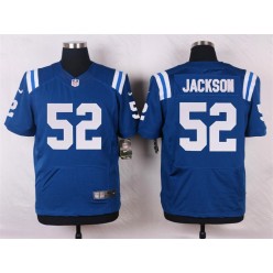 Indianapolis Colts #52 D Qwell Jackson Elite Royal Blue Team Color Men Nike NFL Jersey