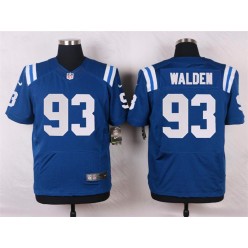 Indianapolis Colts #93 Erik Walden Elite Royal Blue Team Color Men Nike NFL Jersey