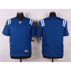 Indianapolis Colts Blank Elite Royal Blue Team Color Men Nike NFL Jersey