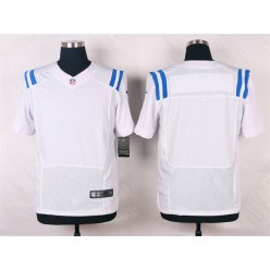 Indianapolis Colts Blank Elite White Men Nike NFL Jersey