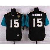 Jacksonville Jaguars #15 Allen Robinson Elite Black Alternate Men Nike NFL Jersey
