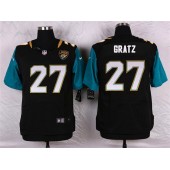 Jacksonville Jaguars #27 Dwayne Gratz Elite Black Alternate Men Nike NFL Jersey