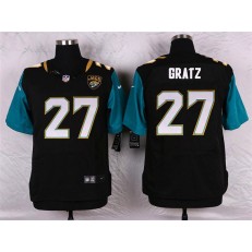 Jacksonville Jaguars #27 Dwayne Gratz Elite Black Alternate Men Nike NFL Jersey