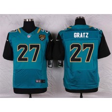 Jacksonville Jaguars #27 Dwayne Gratz Elite Teal Green Team Color Men Nike NFL Jersey