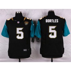 Jacksonville Jaguars #5 Blake Bortles Elite Black Alternate Men Nike NFL Jersey