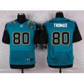 Jacksonville Jaguars #80 Julius Thomas Elite Teal Green Team Color Men Nike NFL Jersey