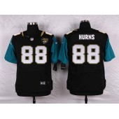 Jacksonville Jaguars #88 Allen Hurns Elite Black Alternate Men Nike NFL Jersey