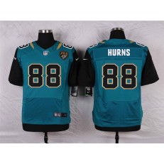 Jacksonville Jaguars #88 Allen Hurns Elite Teal Green Team Color Men Nike NFL Jersey